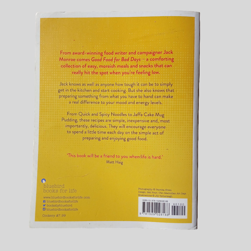 Jack Monroe Good Food for Bad Days