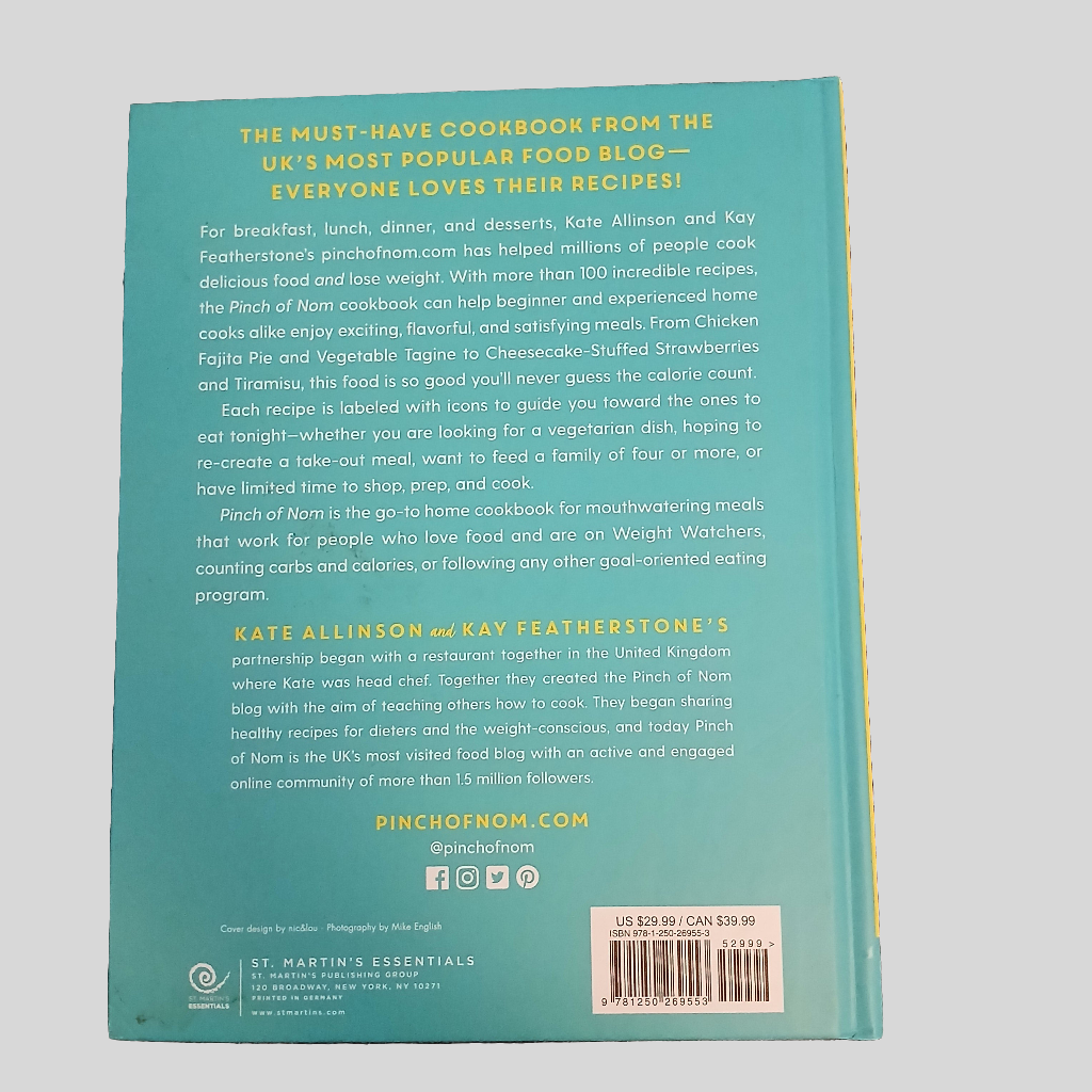 Pinch of Nom: 100 Home Style Recipes for Health and Weight Loss by Kate Allinson and Kay Featherstone