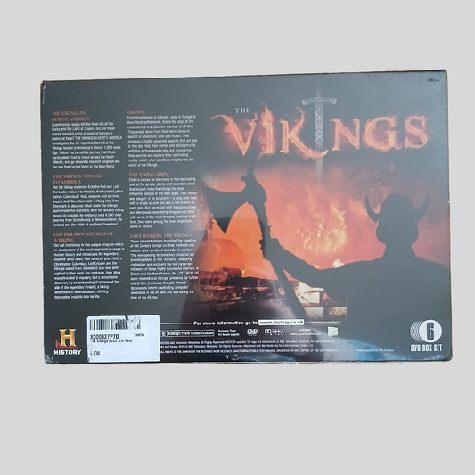 Brand New Sealed The Vikings Documentary 6 DVD Box Set History Channel