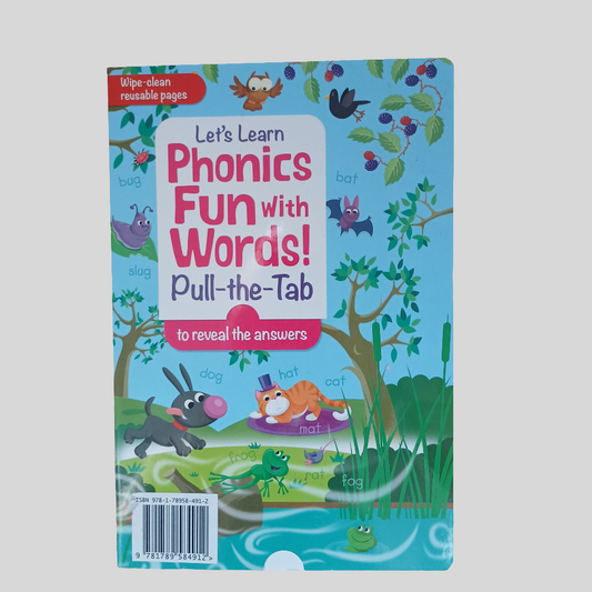 Phonics Fun with Words - Wipe Clean