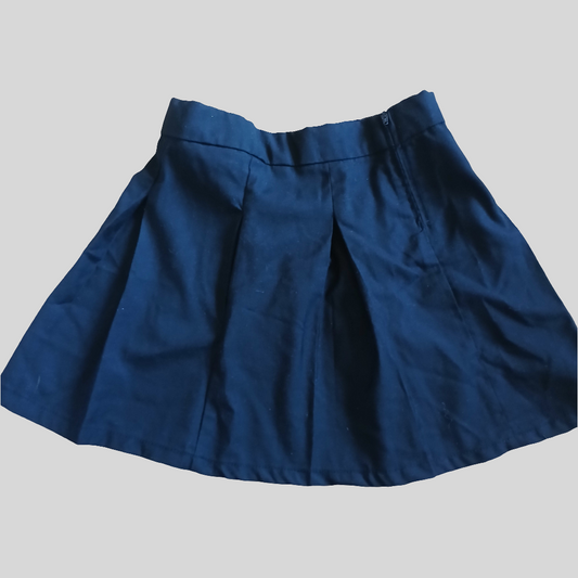 H&M Black School-Style Skirt Age 9-10