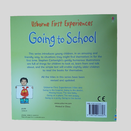 Usborne First Experiences: Going to School