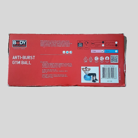 Body Sculpture Pink Anti-Burst Gym Ball