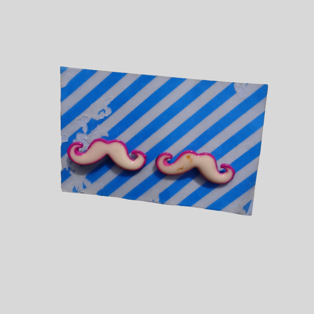 Selection of Moustache Stud Earrings