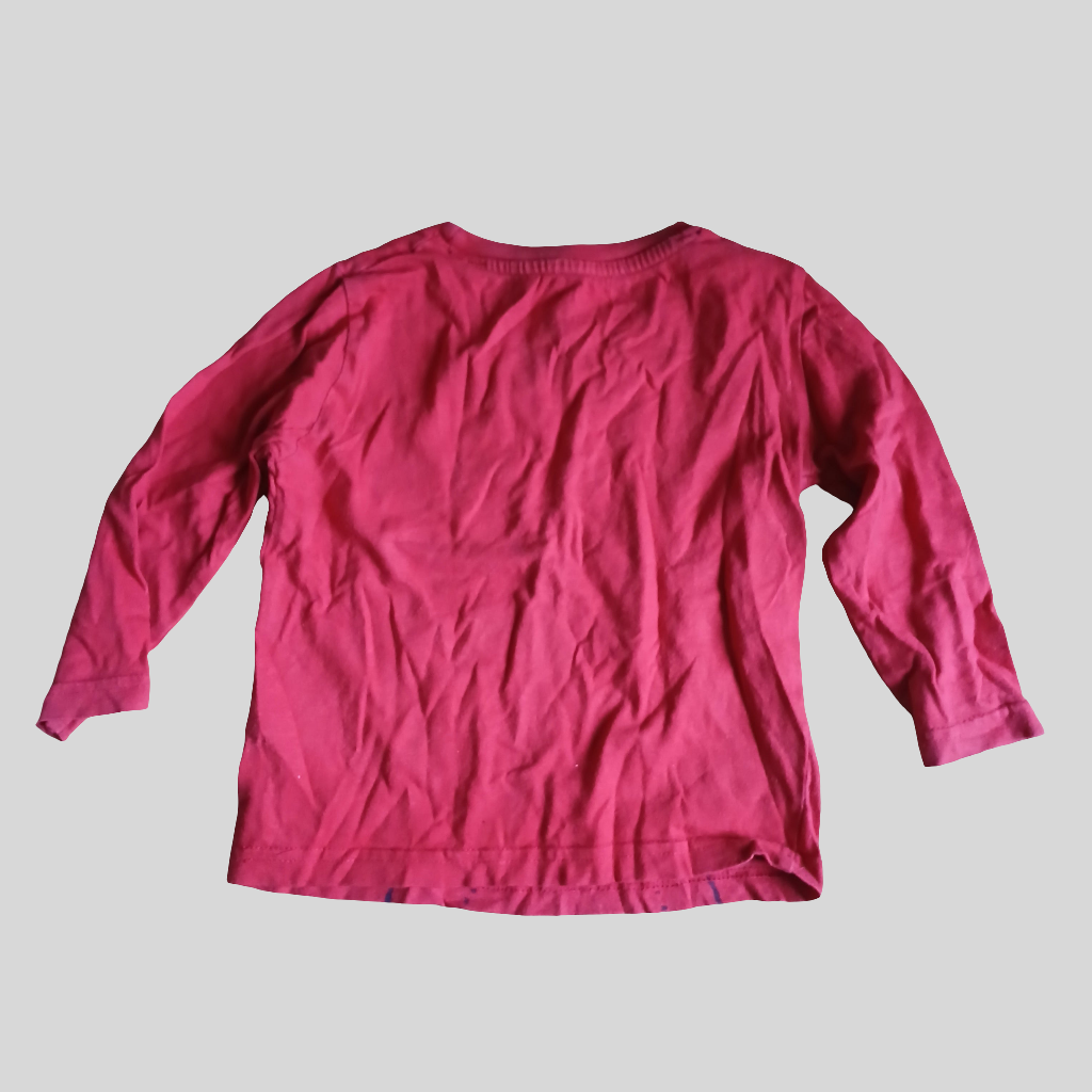 Mini Rebel Red T-Shirt Age 12-18 months