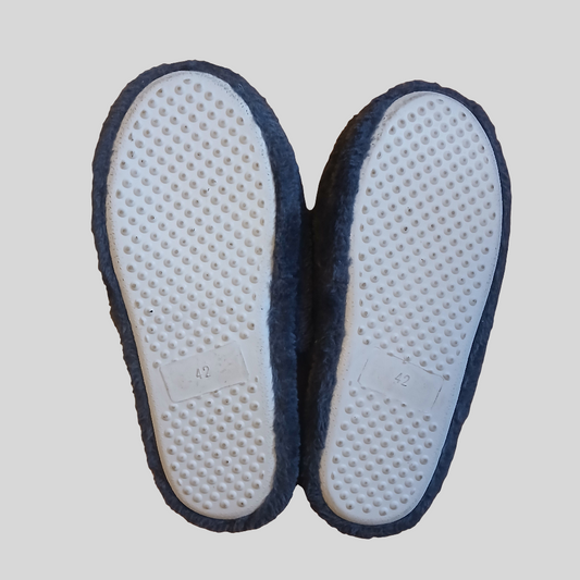 Blue Slippers Size EU 42