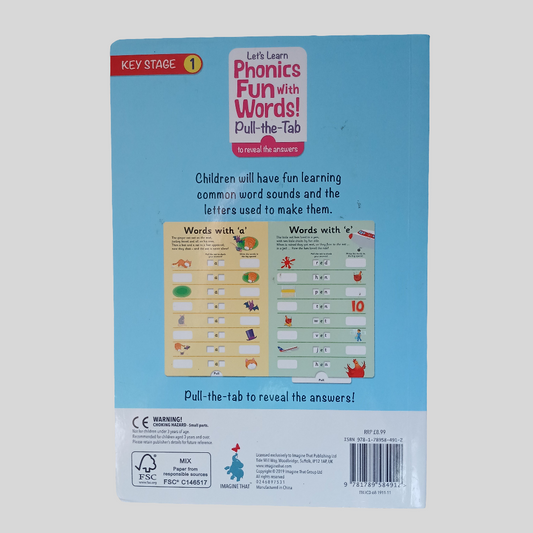 Phonics Fun with Words - Wipe Clean