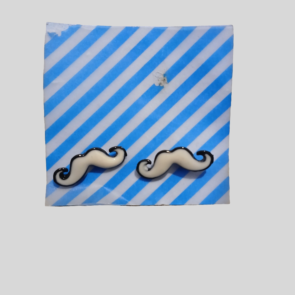 Selection of Moustache Stud Earrings