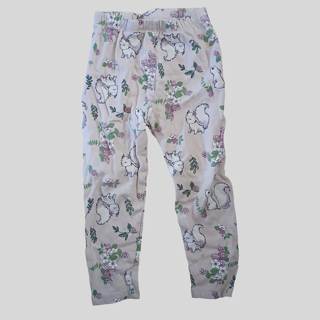 "So Cute" Squirrel Leggings Age 2-3