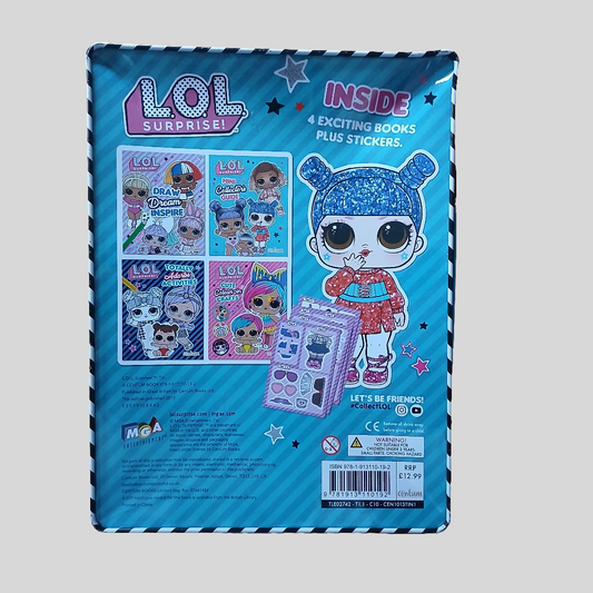 LOL Surprise! Activity Books in Tin