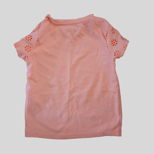 F&F Peach Top Age 18-24 months