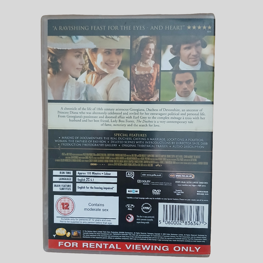 The Duchess DVD