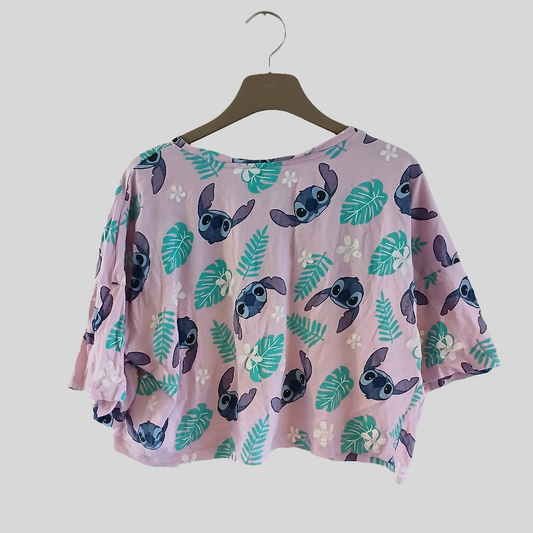 Disney Lilo and Stitch Crop Top Size 14-16