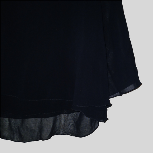 Shana Black Top Size XL
