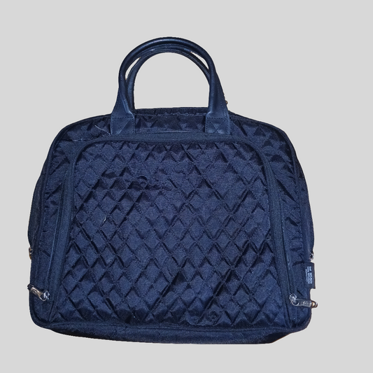 Brookstone Quilted Laptop Brief Bag