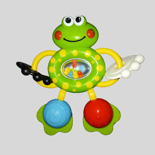 Frog Sensory Baby Rattle