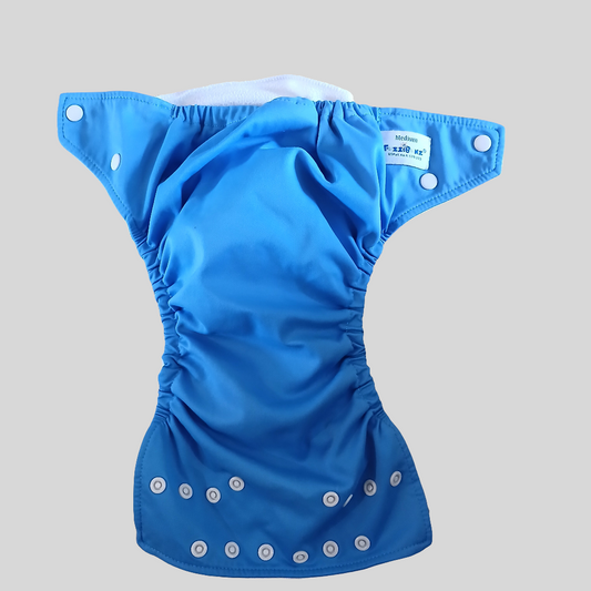 FuzziBunz Reusable Washable Pocket Cloth Nappy - Size Medium