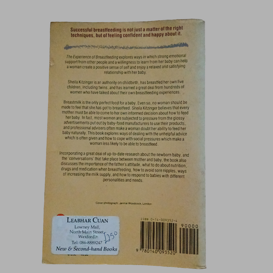 The Experience of Breastfeeding by Sheila Kitzinger