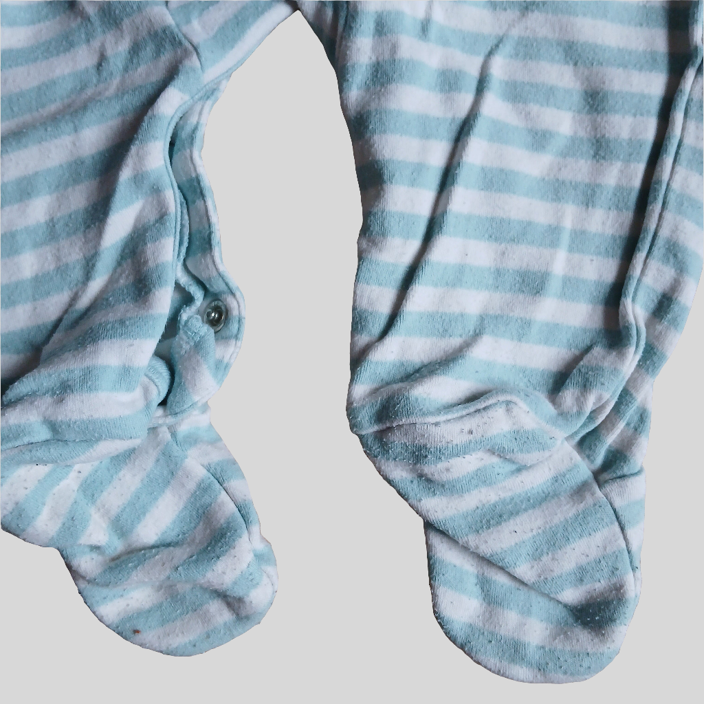 Little Green Radicals Sleepsuit Babygrow Age 6-9 months