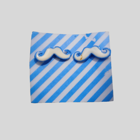 Selection of Moustache Stud Earrings