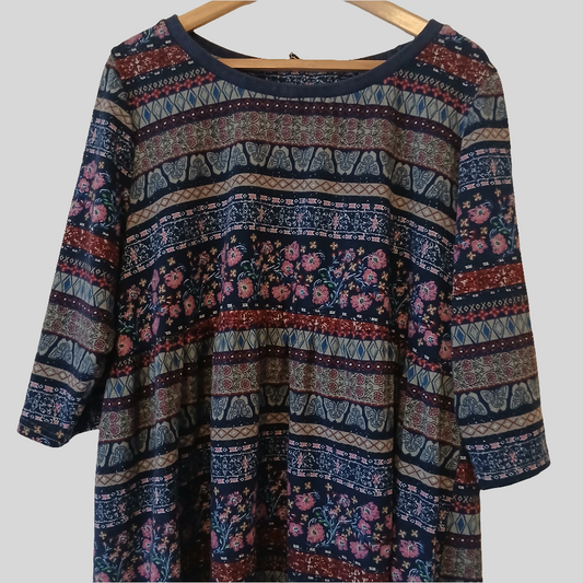 Patterned Dress Size 22/24