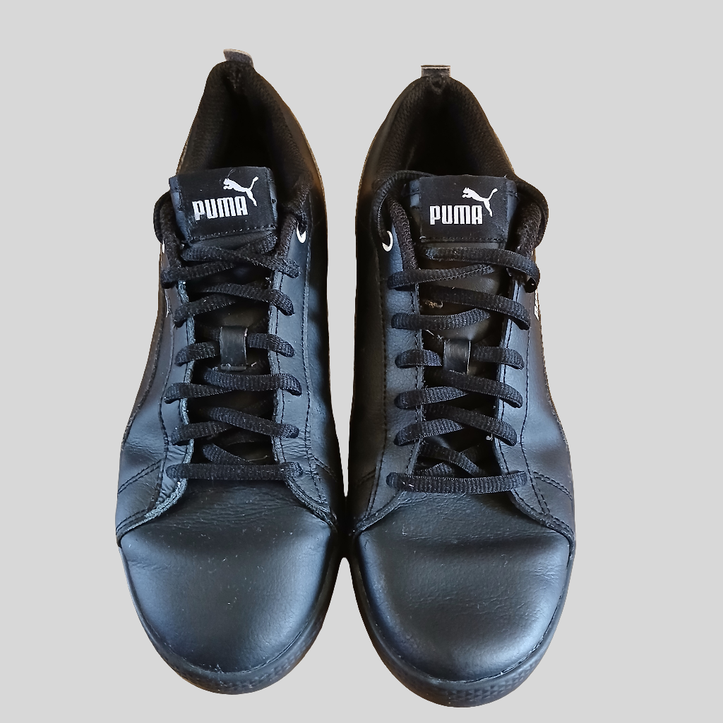 Puma Smash Black Runners Trainers Size 7