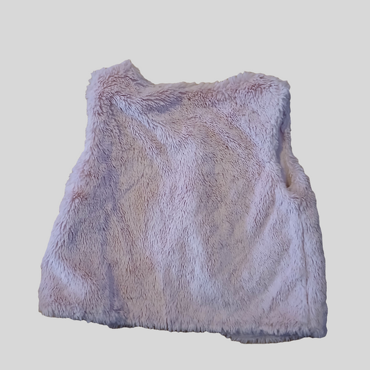 Dunnes Fluffy Sleeveless Cardigan Age 18-23 months