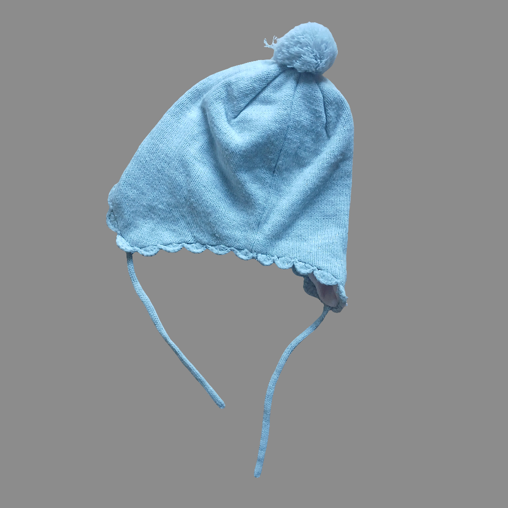 Grey Hat with Cat Approx Age 3-4