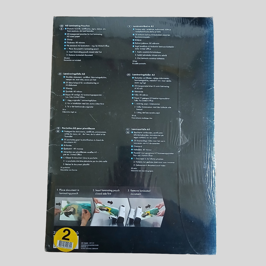 A3 Laminating Pouches - 20 pouches