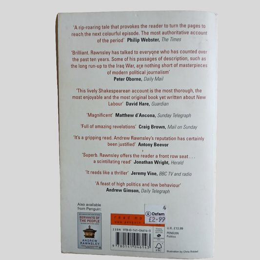 The End of the Party: The Rose ans Fall of New Labour by Andrew Rawnsley