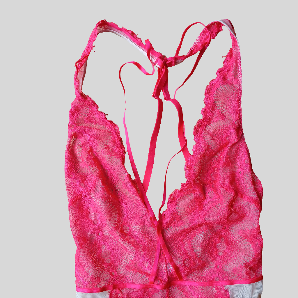 Secret Possessions Pink Bodysuit Size M