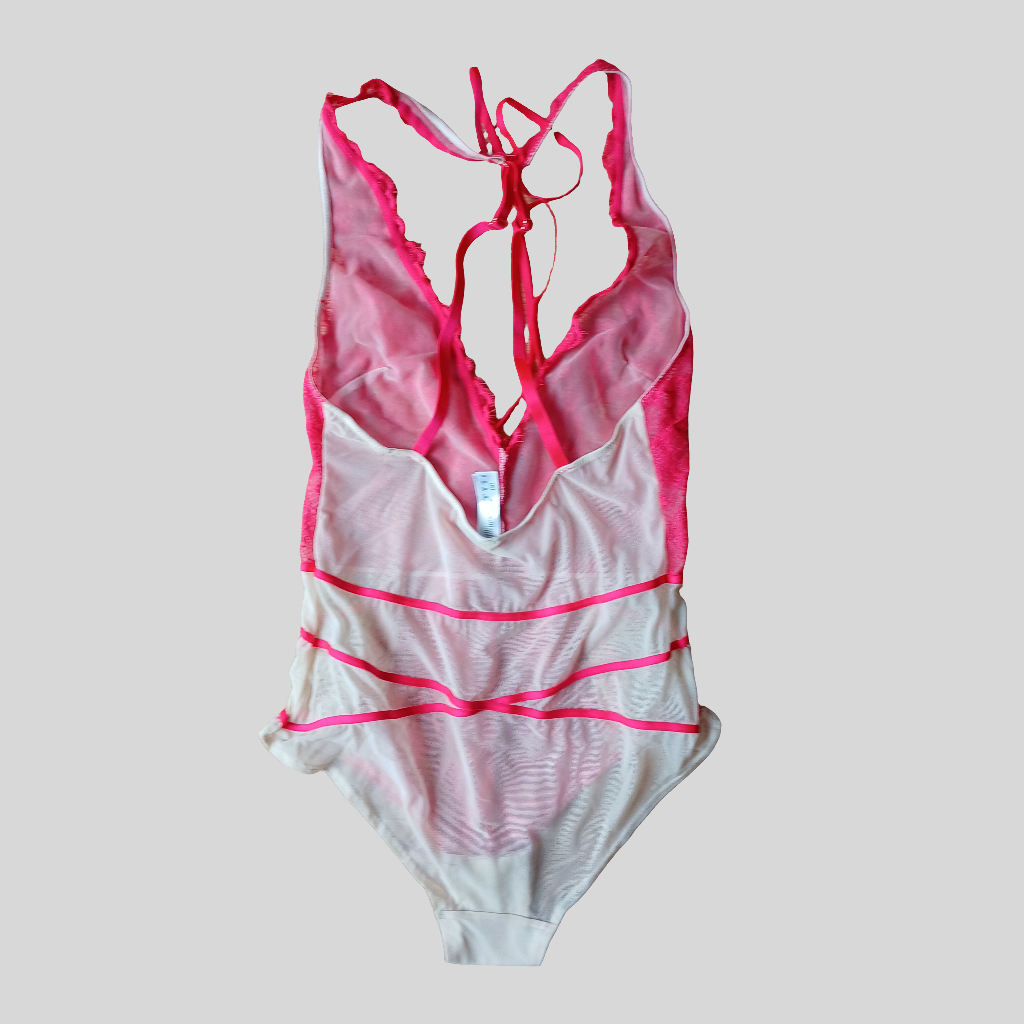 Secret Possessions Pink Bodysuit Size M