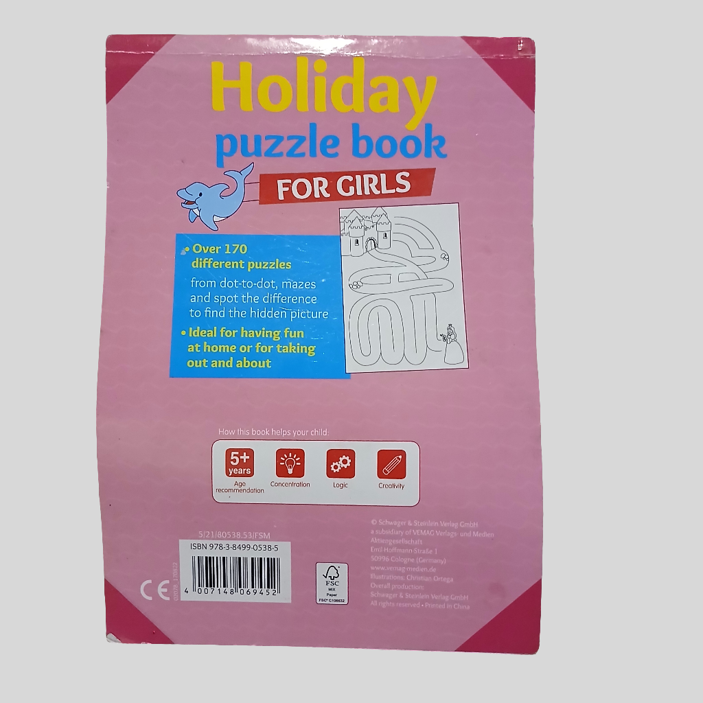 Holiday Puzzle Book