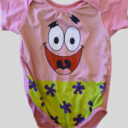 Patrick from Spongebob Bodysuit Age 9-12 months