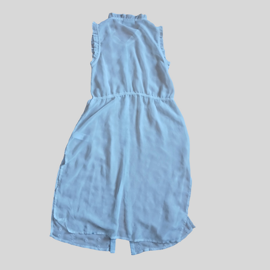 Next White Sheer Dress Age 7