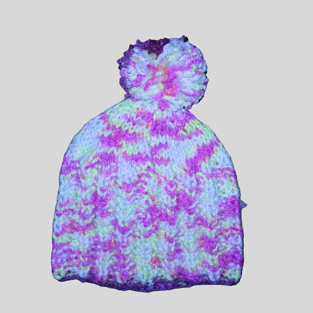 Knitted Hat Approximately 0-6 months