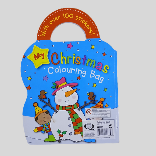 My Christmas Colouring Bag Book