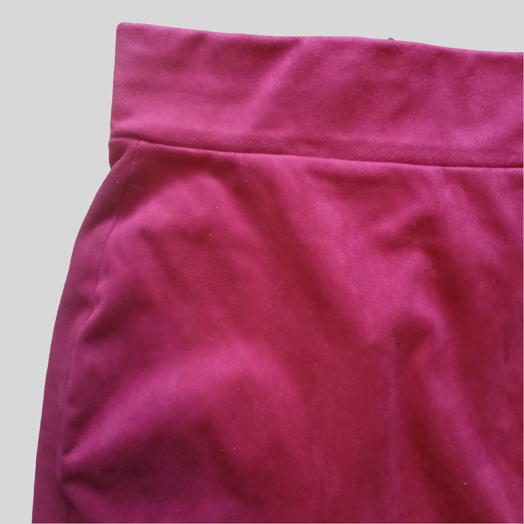 Red Stretchy Skirt Size XXS