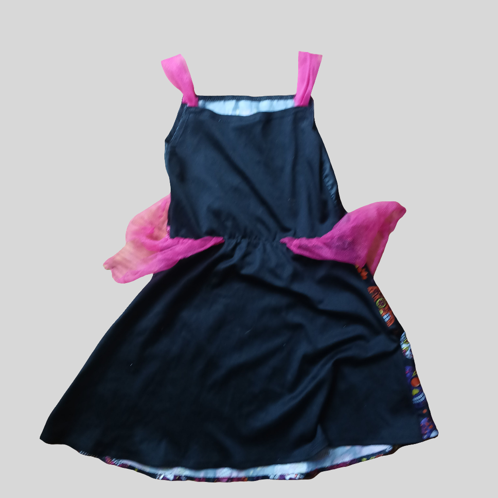 Skeleton Day of the Dead Halloween Dress Age 5-6