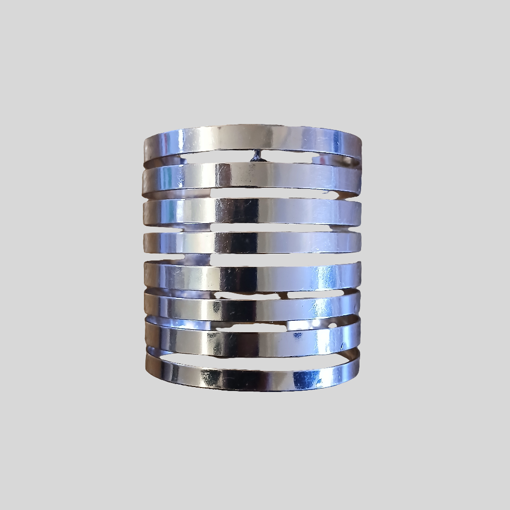 Metallic Bronze Cuff Bangle Bracelet