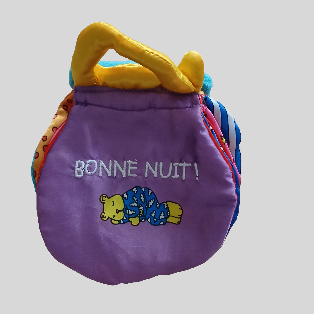 French "5 in the bed" Cloth Book