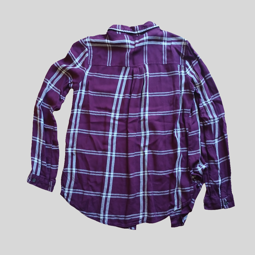 Forever 21 Checked Plaid Shirt Size S