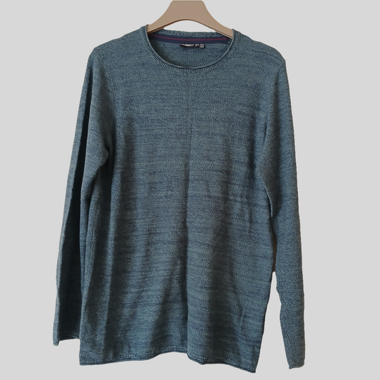 Livergy Blue Jumper Size M 100% Cotton