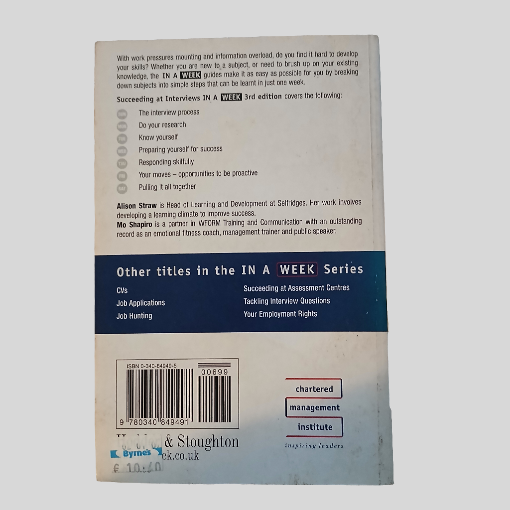 Succeeding at Interviews by Allison Straw & Mo Shapiro