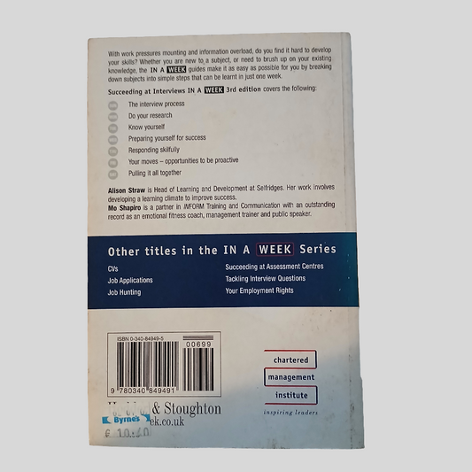 Succeeding at Interviews by Allison Straw & Mo Shapiro