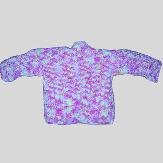 Knitted Cardigan approximately Age 0-6 months