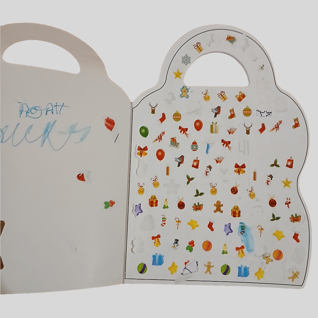 My Christmas Colouring Bag Book