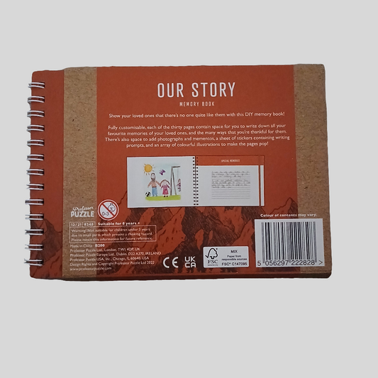 Our Story - 30 Page Memory Book