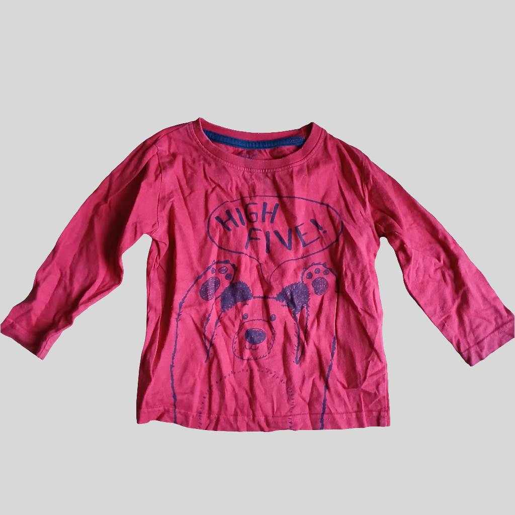 Mini Rebel Red T-Shirt Age 12-18 months