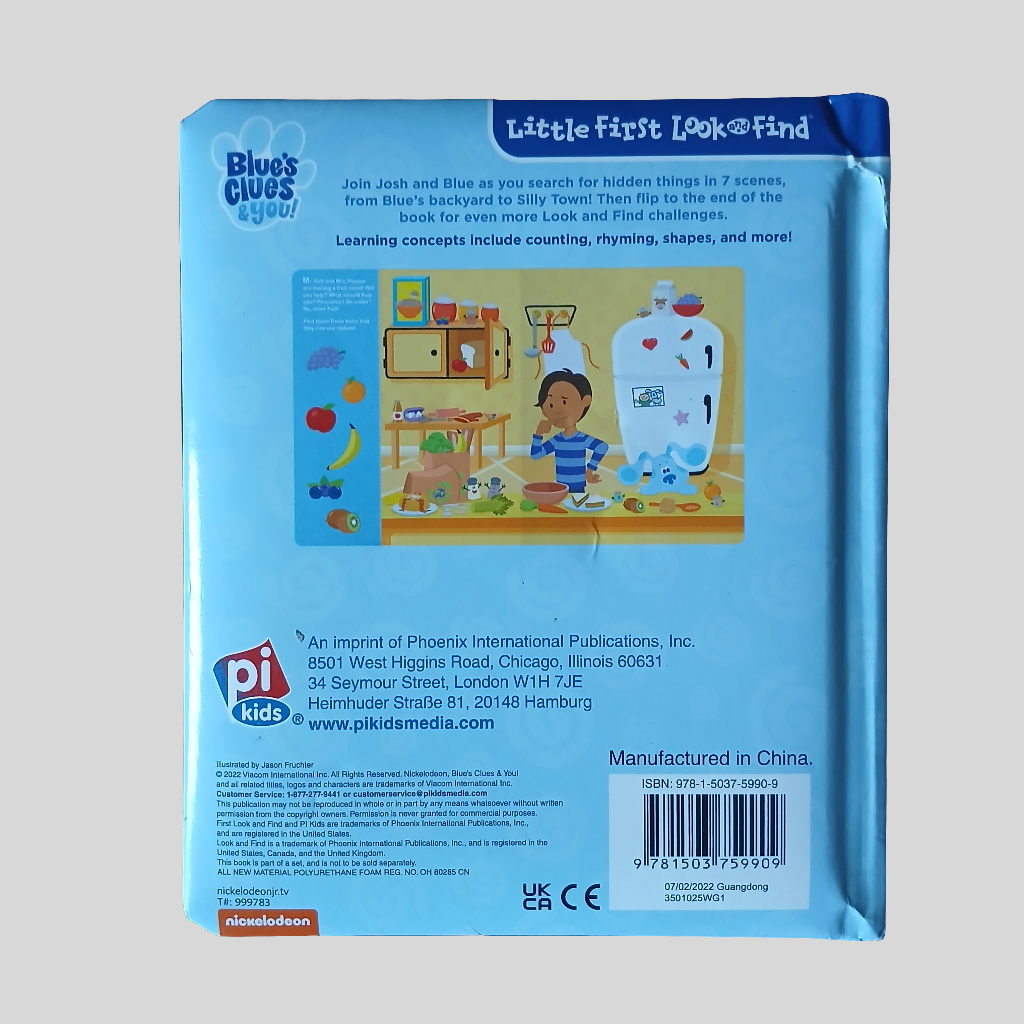 Blue's Clues & You! Look and Find Board Book